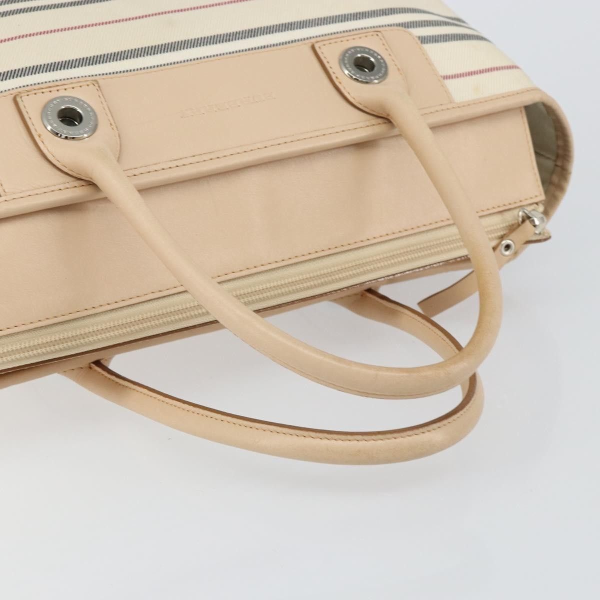 Burberry Burberry Nova Check Tote Canvas and Leather Size ONE SIZE - 7 Thumbnail