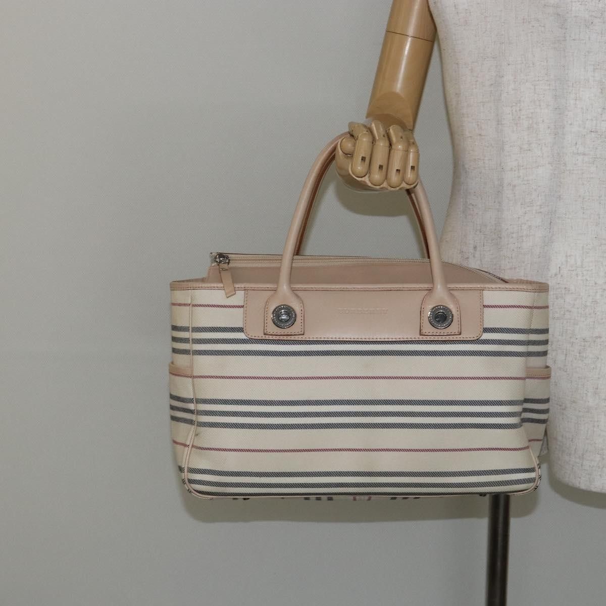 Burberry Burberry Nova Check Tote Canvas and Leather Size ONE SIZE - 15 Thumbnail