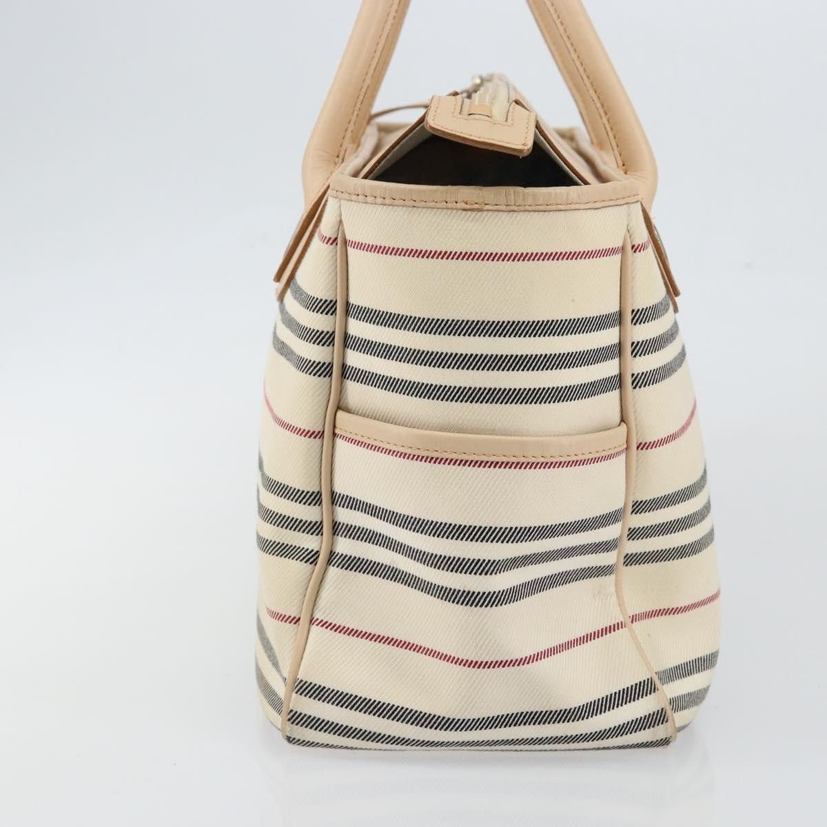 Burberry Burberry Nova Check Tote Canvas and Leather Size ONE SIZE - 4 Thumbnail