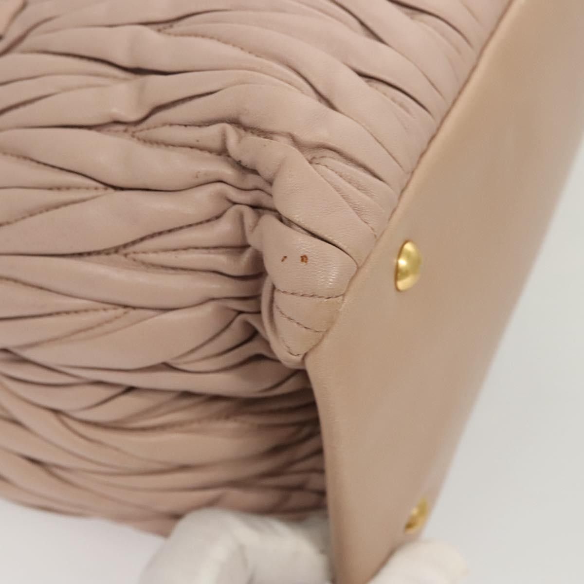 Miu Miu Miu Miu Coffer Frame Tote Matelasse Leather Size ONE SIZE - 12 Thumbnail