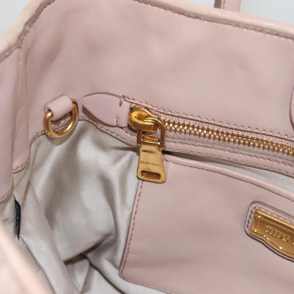 Miu Miu Miu Miu Coffer Frame Tote Matelasse Leather Size ONE SIZE - 16 Thumbnail