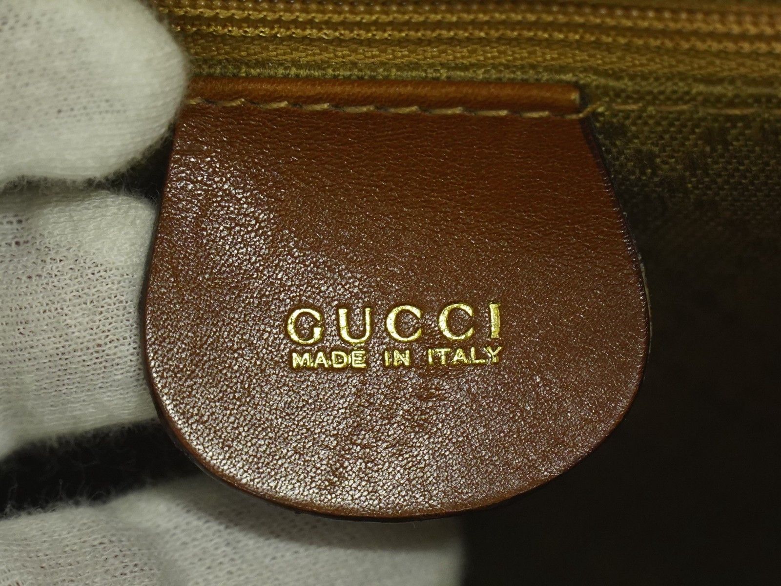 Gucci Gucci Vintage Bamboo Backpack Leather Size ONE SIZE - 4 Thumbnail