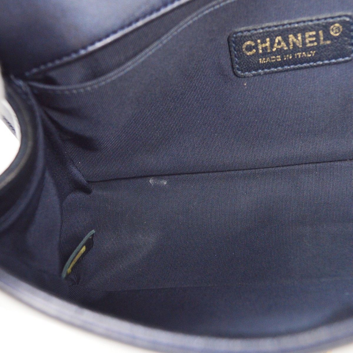 Chanel Chanel Boy Flap Bag Cube Embossed Lambskin Size ONE SIZE - 3 Thumbnail