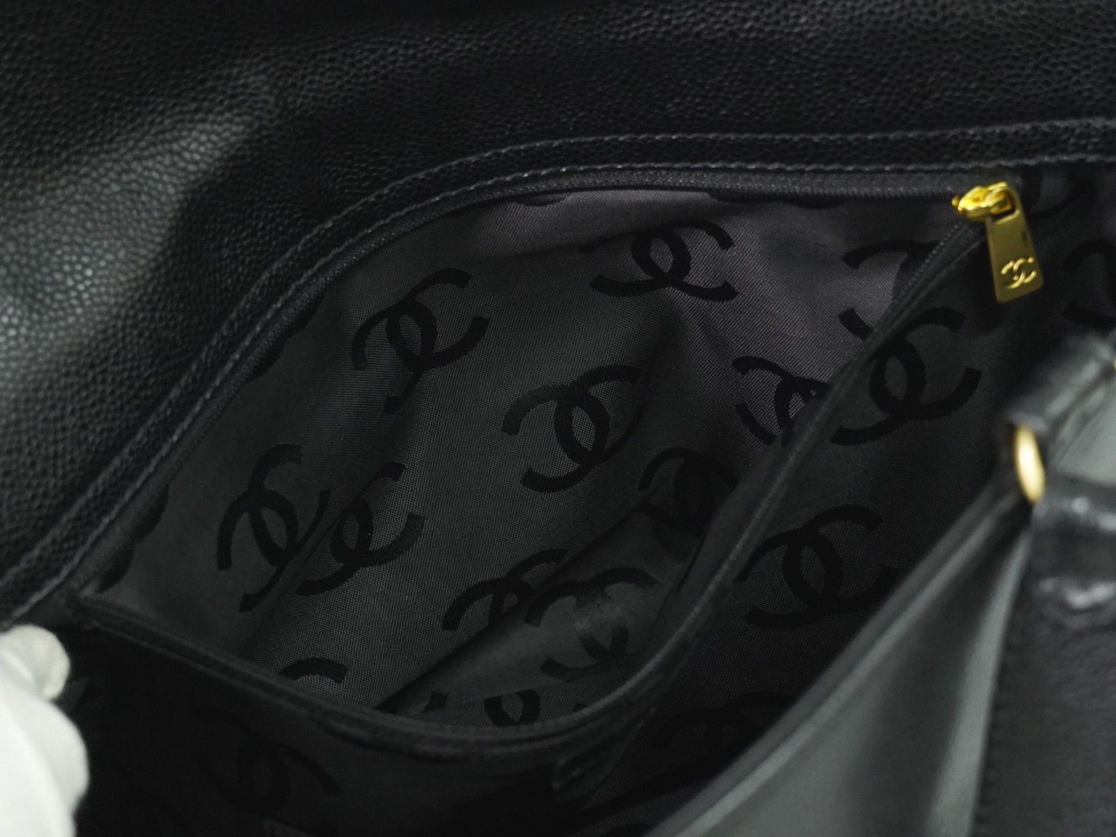 Chanel Chanel Vintage Timeless Convertible Tote Caviar Size ONE SIZE - 18 Thumbnail