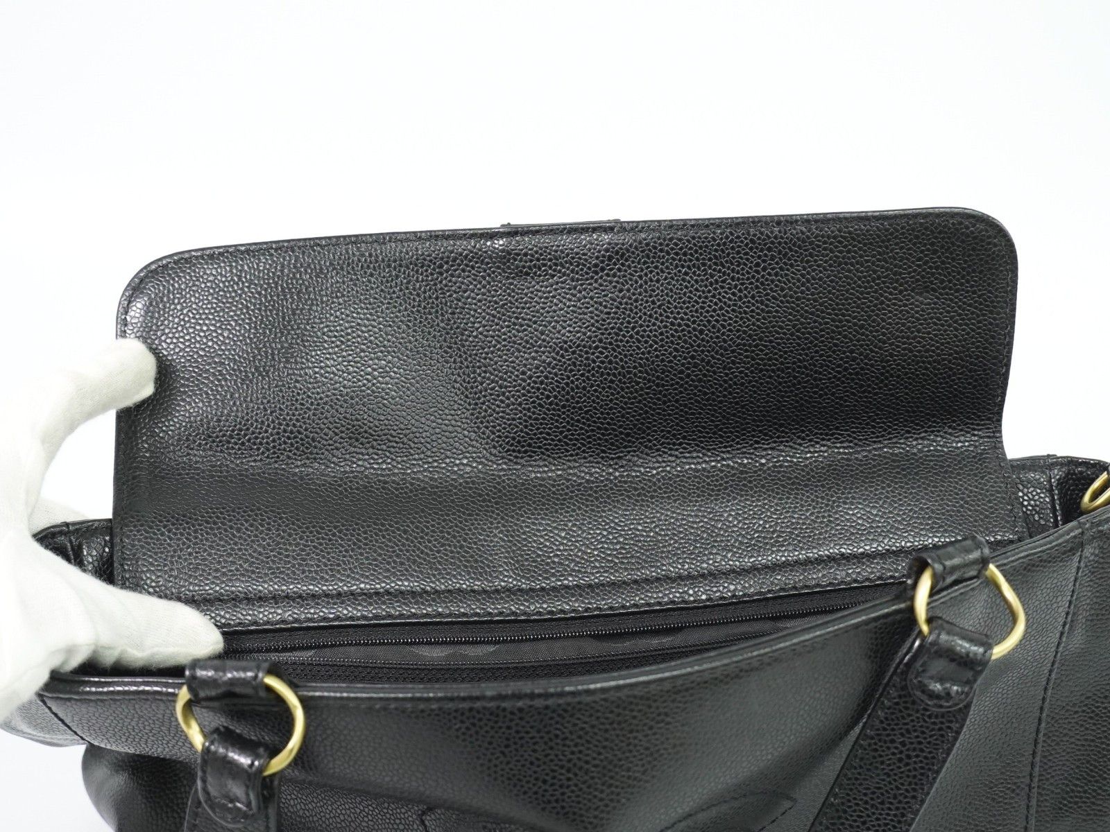 Chanel Chanel Vintage Timeless Convertible Tote Caviar Size ONE SIZE - 21 Thumbnail