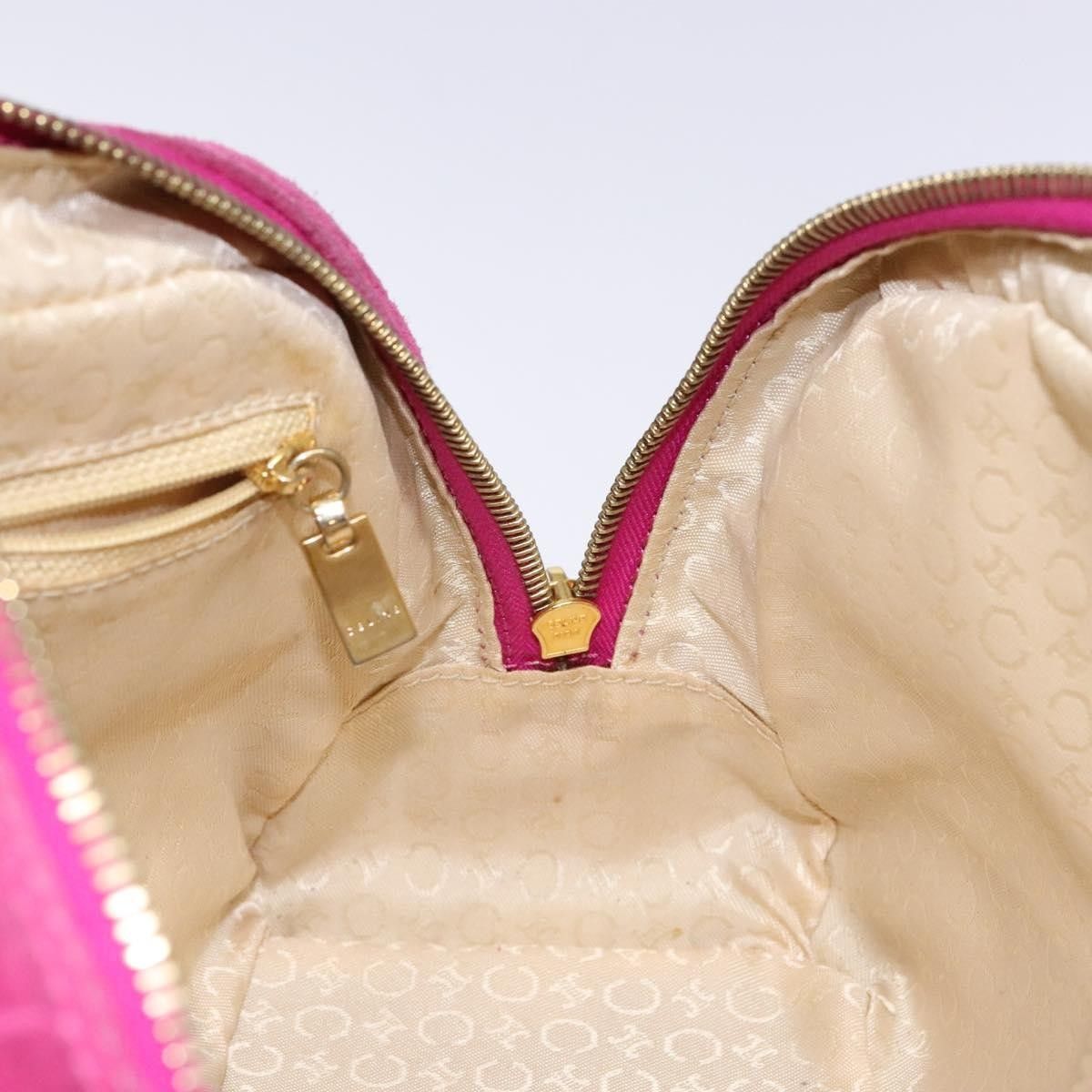 Celine Vintage Macadam Handbag C Macadam Suede