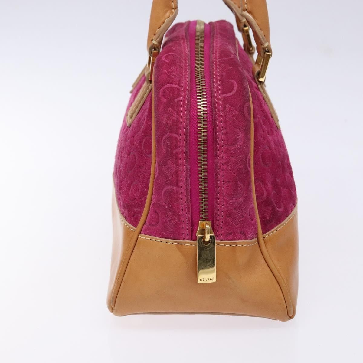 Celine Vintage Macadam Handbag C Macadam Suede