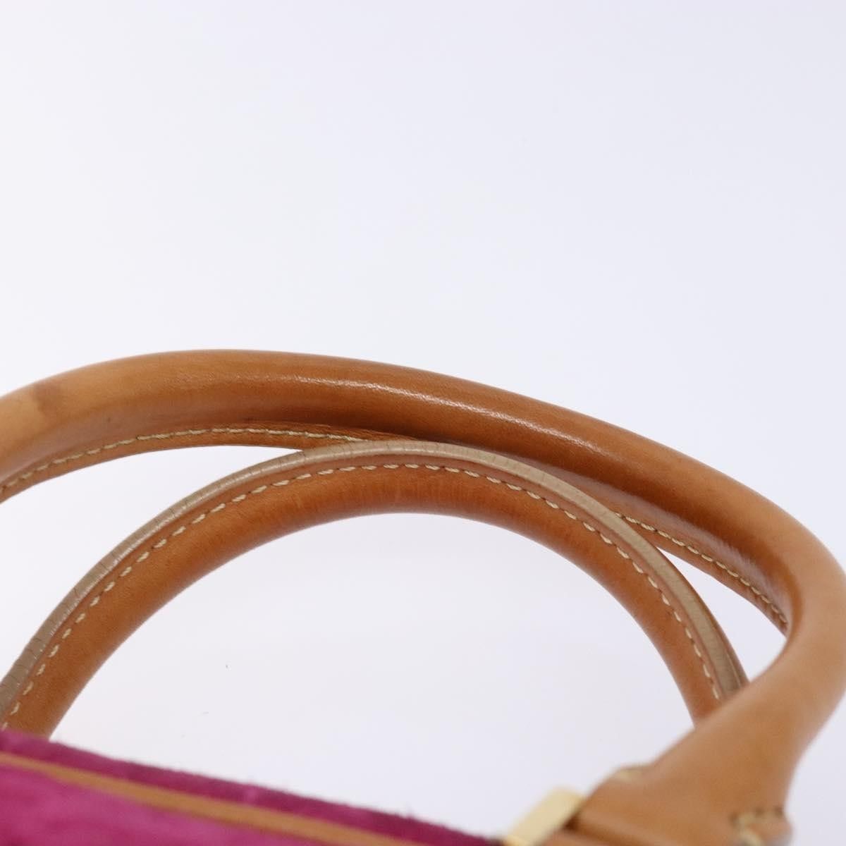 Celine Vintage Macadam Handbag C Macadam Suede