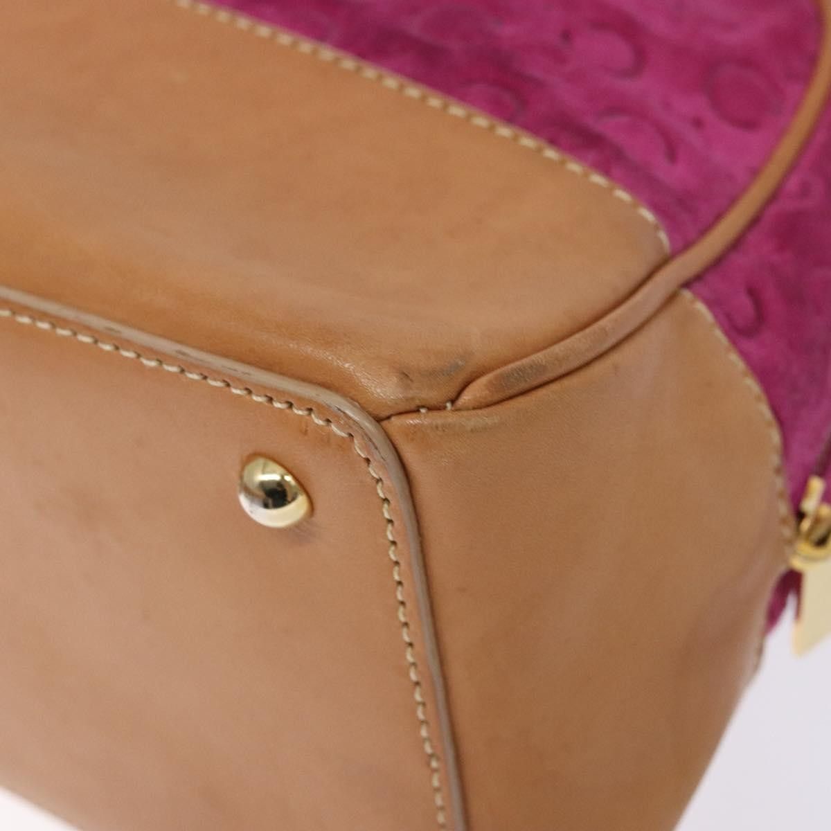 Celine Vintage Macadam Handbag C Macadam Suede