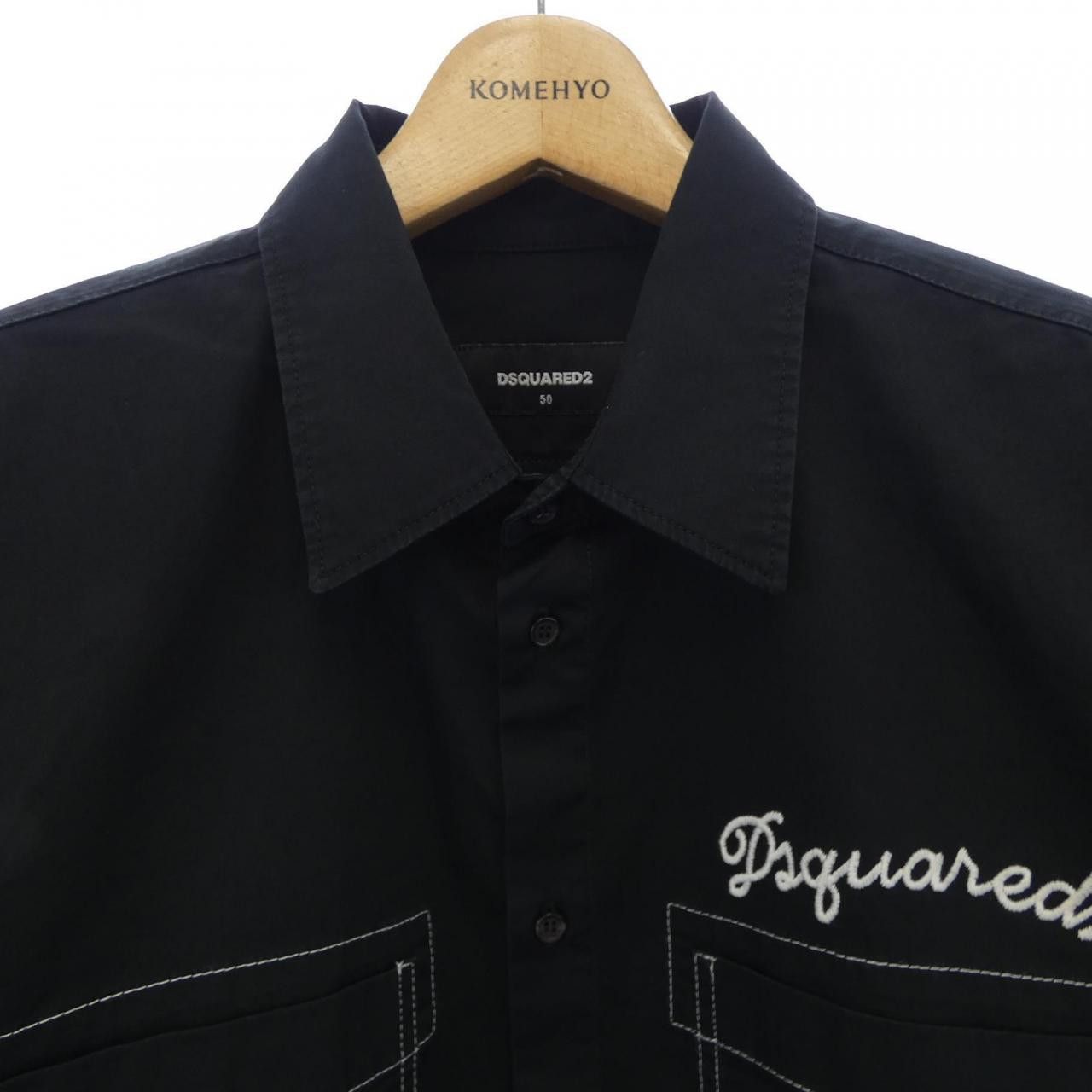 Other Other Dsquared2 Shirt Cotton Dress Shirt S74DM0738 DUTY FREE for USA Size ONE SIZE - 5 Thumbnail