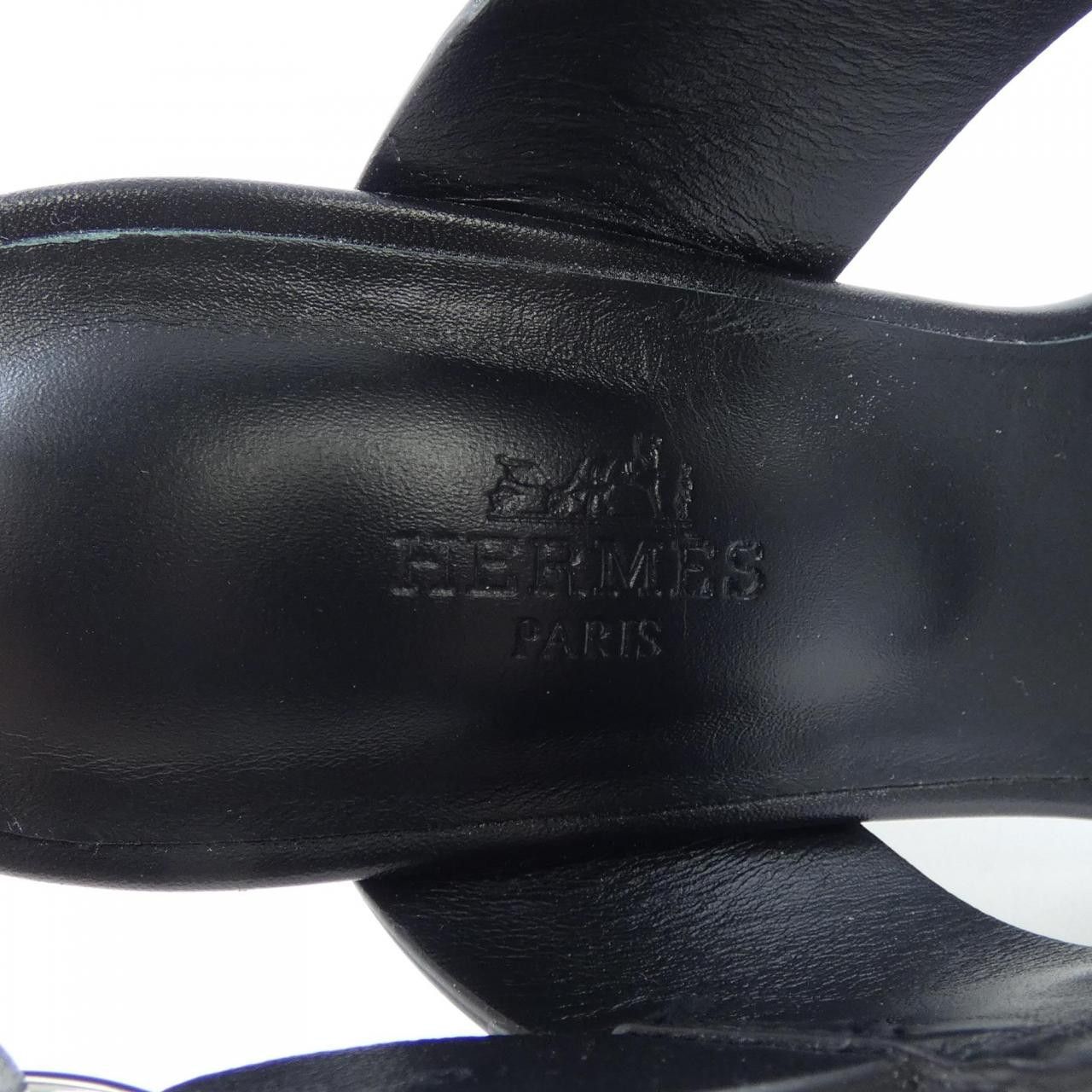 Hermes Hermes Hermes KEEN Calf Sandals Leather Shoes DUTY FREE for USA Size ONE SIZE - 6 Thumbnail