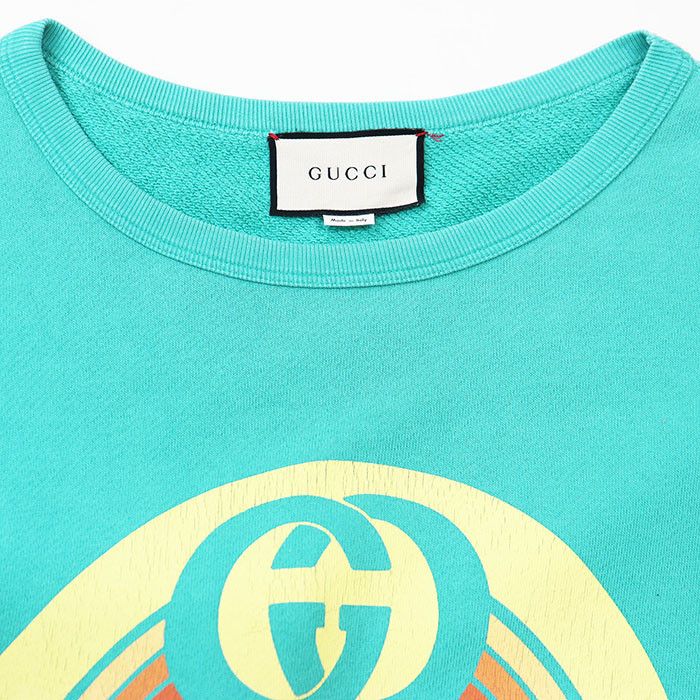 Gucci Gucci Gucci BLIND FOR LOVE GG Logo Cotton Sweatshirt Cotton Sweatshirts & Hoodies DUTY FREE for USA Size ONE SIZE - 8 Thumbnail