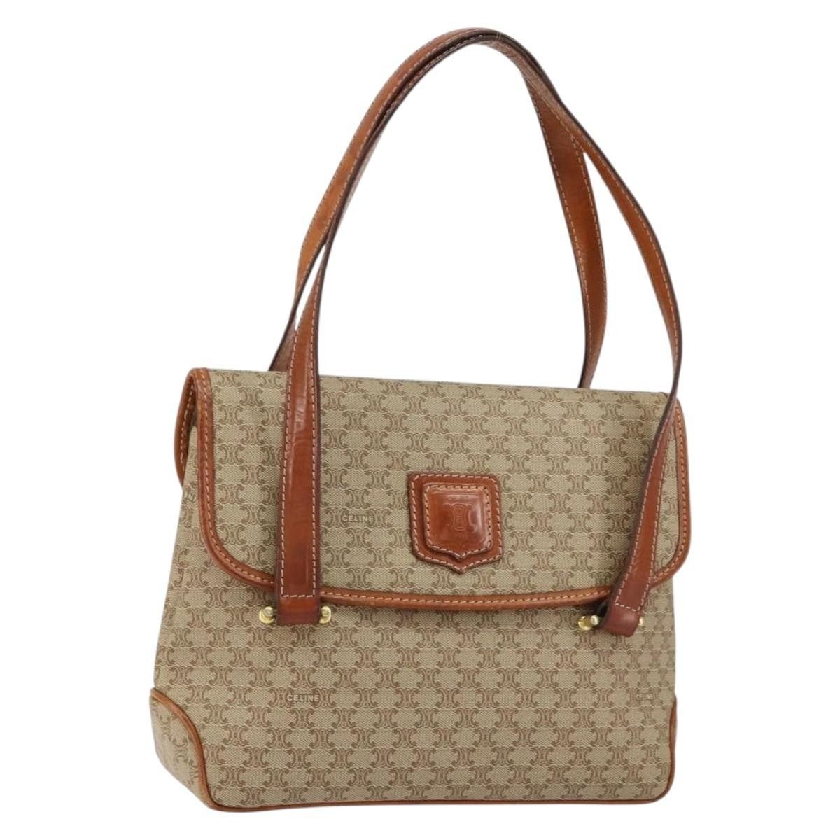 Celine Celine Vintage Macadam Handbag Canvas Size ONE SIZE - 14 Thumbnail