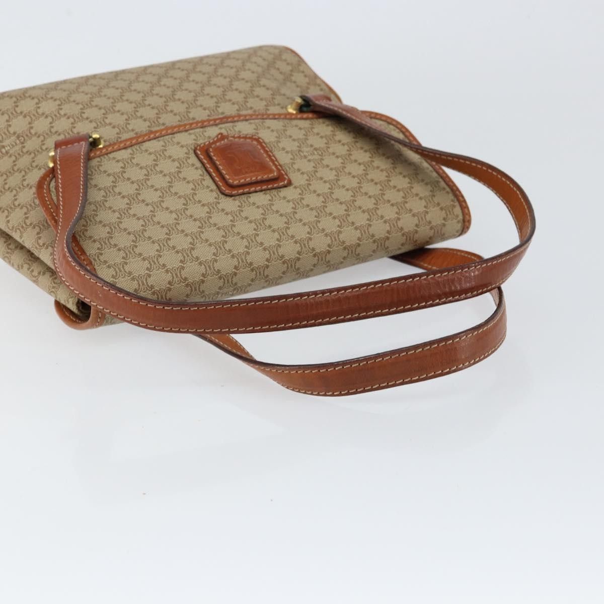 Celine Celine Vintage Macadam Handbag Canvas Size ONE SIZE - 8 Thumbnail