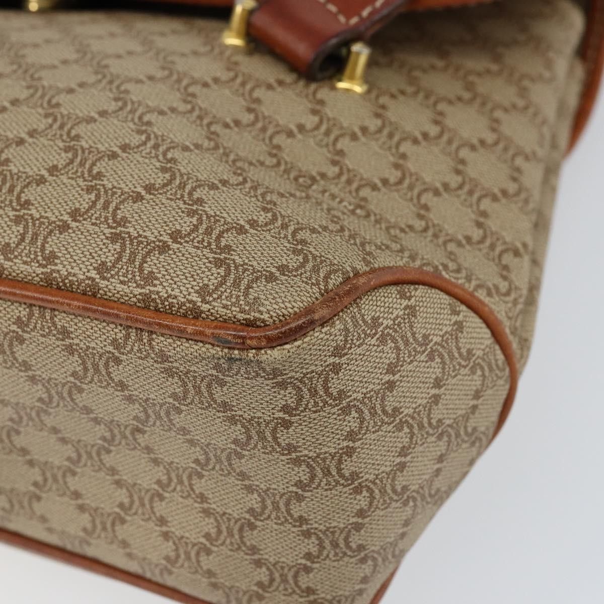 Celine Celine Vintage Macadam Handbag Canvas Size ONE SIZE - 12 Thumbnail