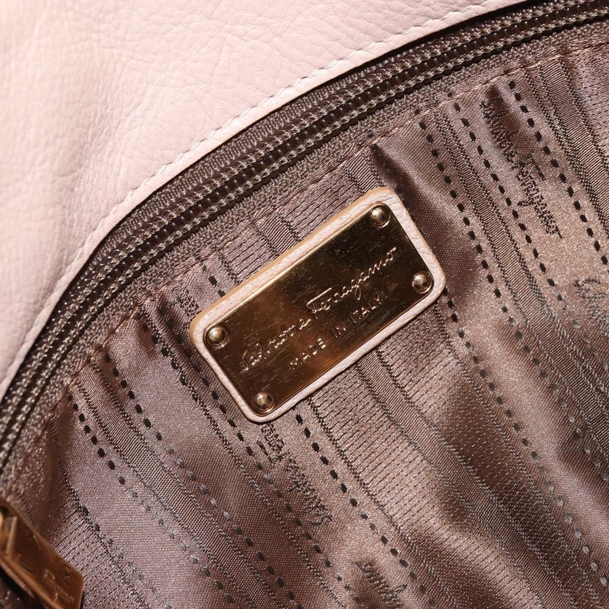 Salvatore Ferragamo Salvatore Ferragamo Gancini Tote Leather Size ONE SIZE - 6 Thumbnail