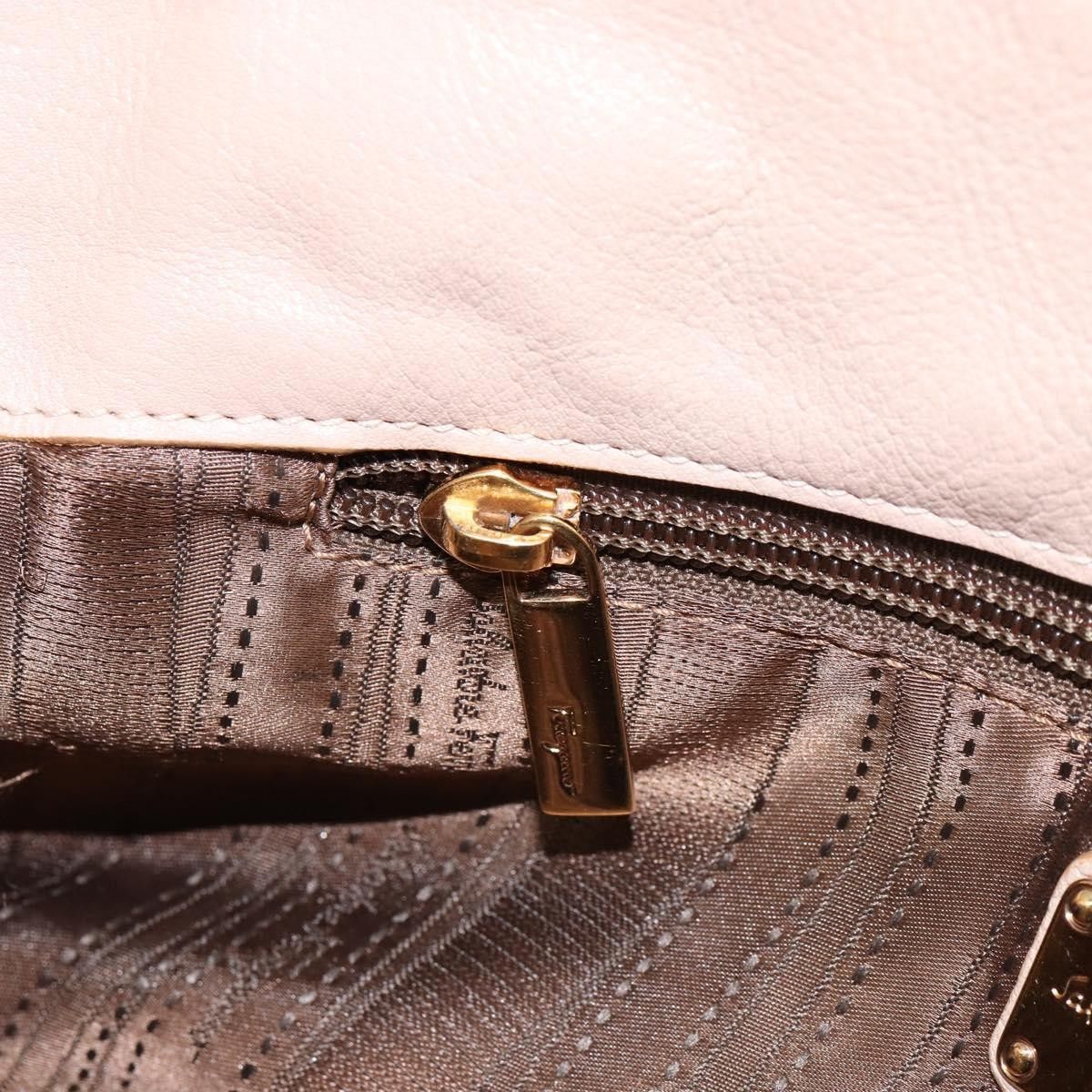 Salvatore Ferragamo Salvatore Ferragamo Gancini Tote Leather Size ONE SIZE - 20 Thumbnail