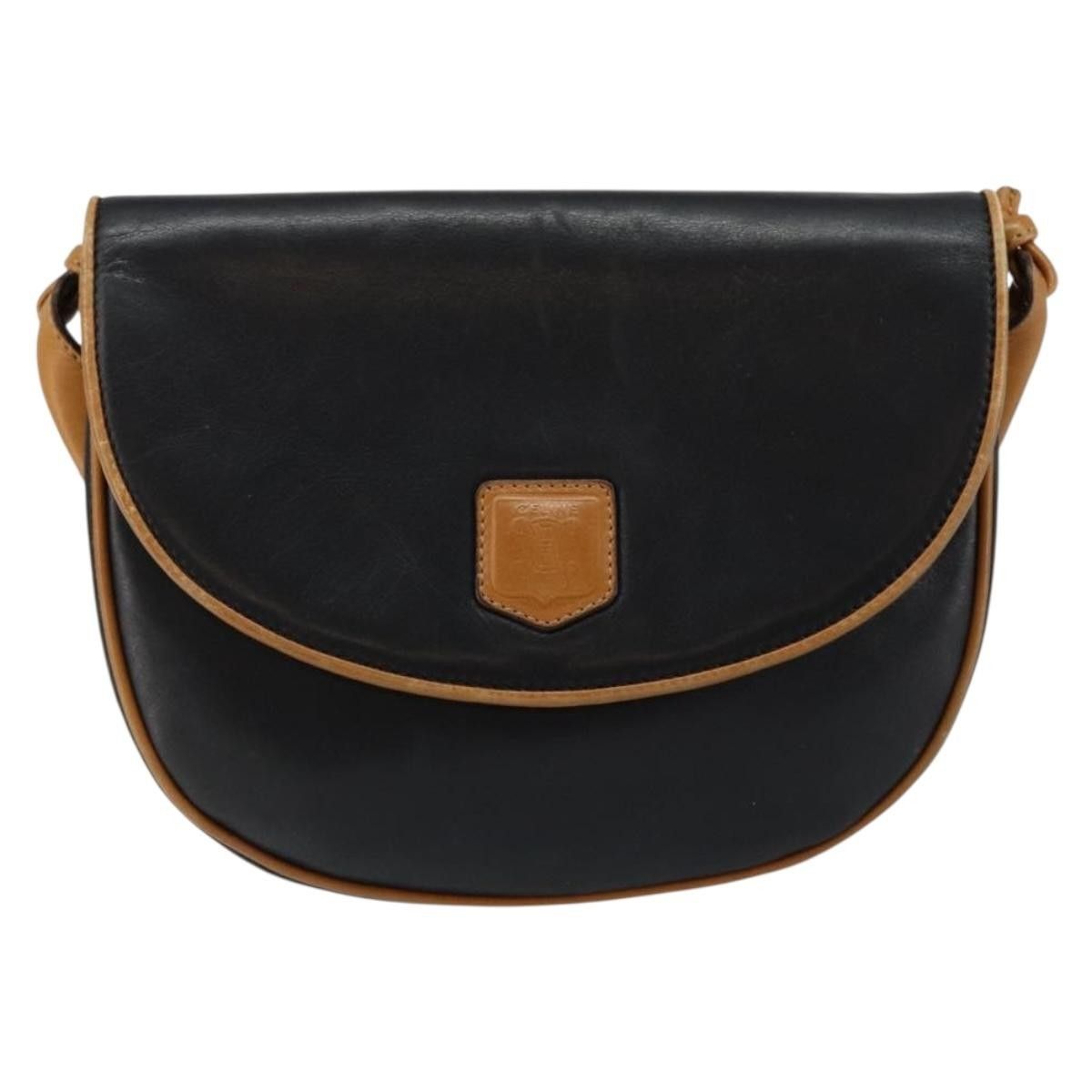 Celine Celine Vintage Flap Shoulder Bag Leather Size ONE SIZE - 18 Thumbnail