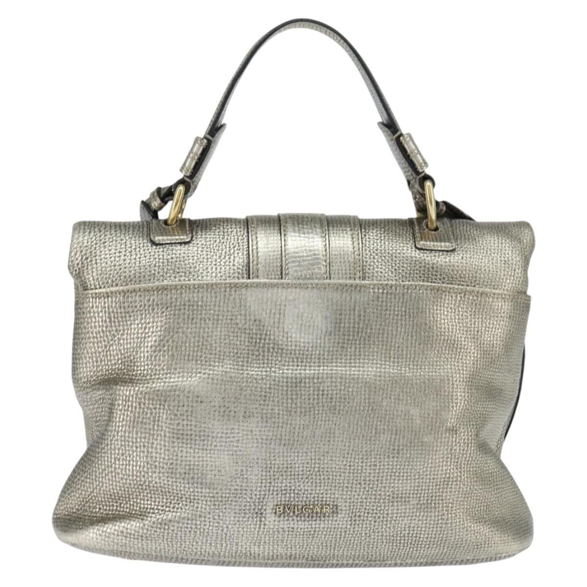 Bvlgari Bvlgari Leoni Top Handle Bag Leather Size ONE SIZE - 2 Thumbnail