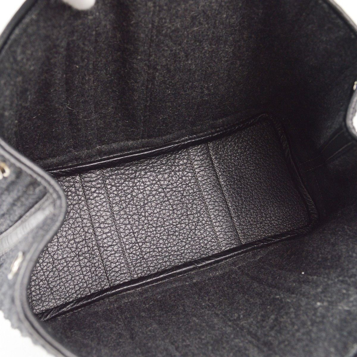 Hermes Hermes Garden Party Tote Wool and Leather Size ONE SIZE - 3 Thumbnail