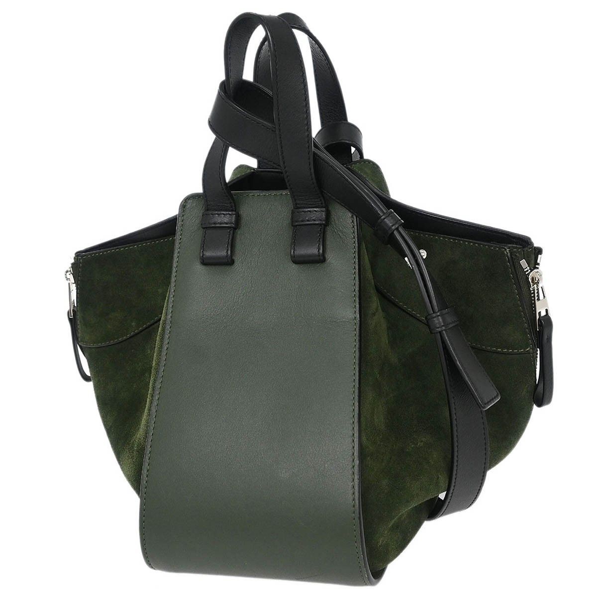Loewe Loewe Hammock Bag Leather and Suede Size ONE SIZE - 2 Thumbnail