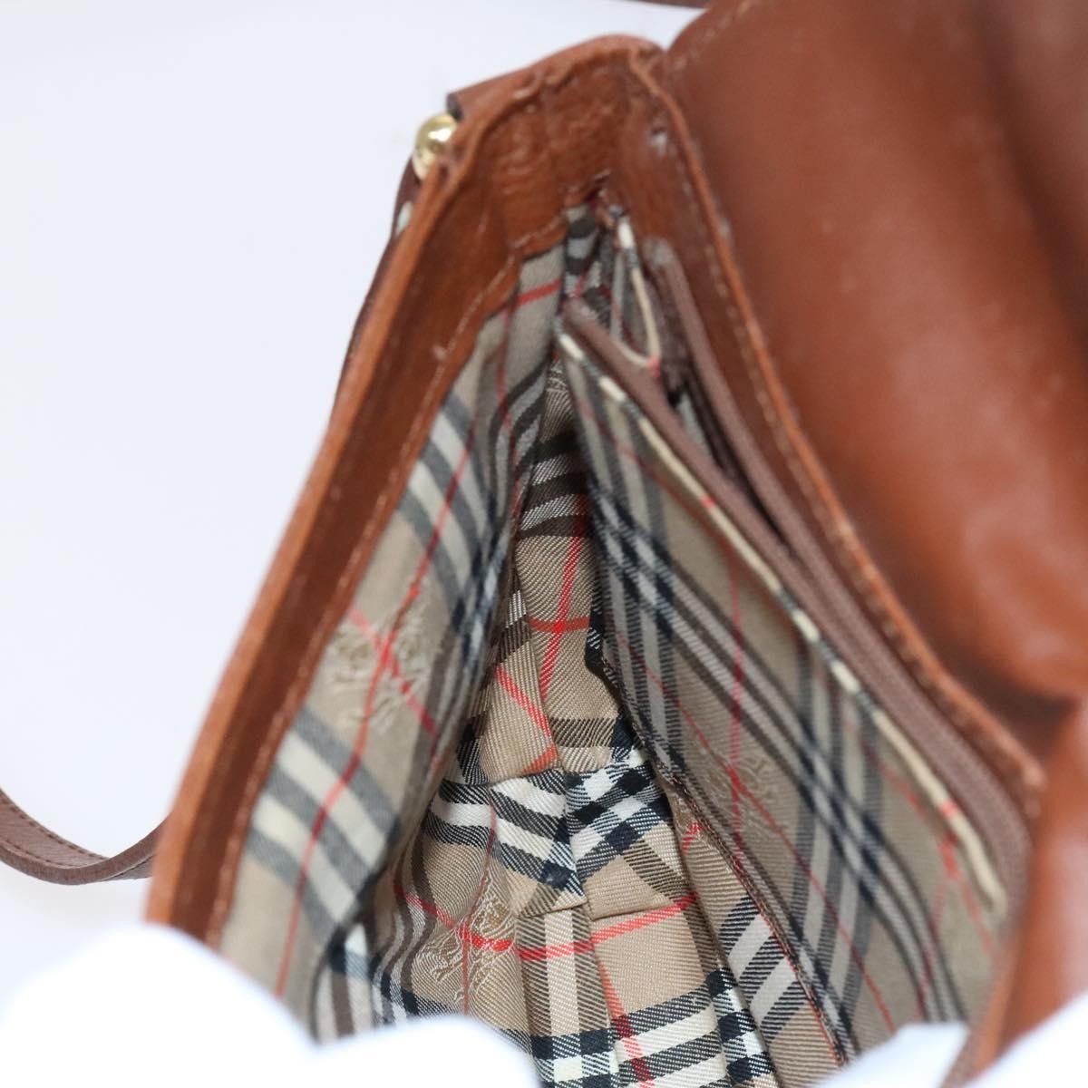 Burberry Burberry Flap Shoulder Bag Leather Size ONE SIZE - 19 Thumbnail