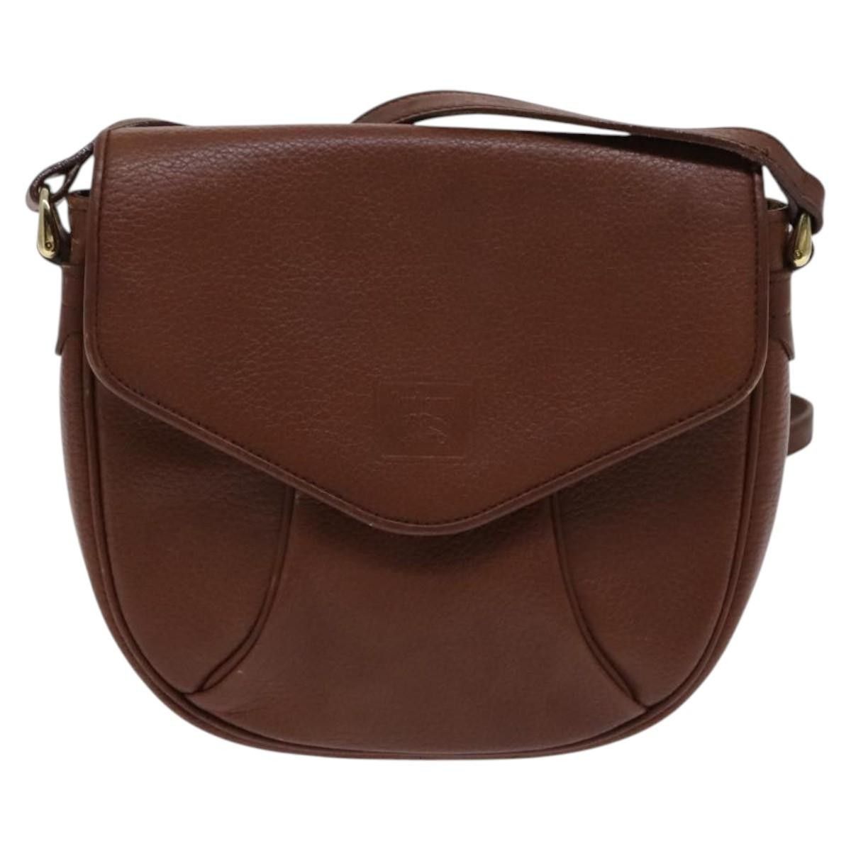Burberry Burberry Flap Shoulder Bag Leather Size ONE SIZE - 17 Thumbnail