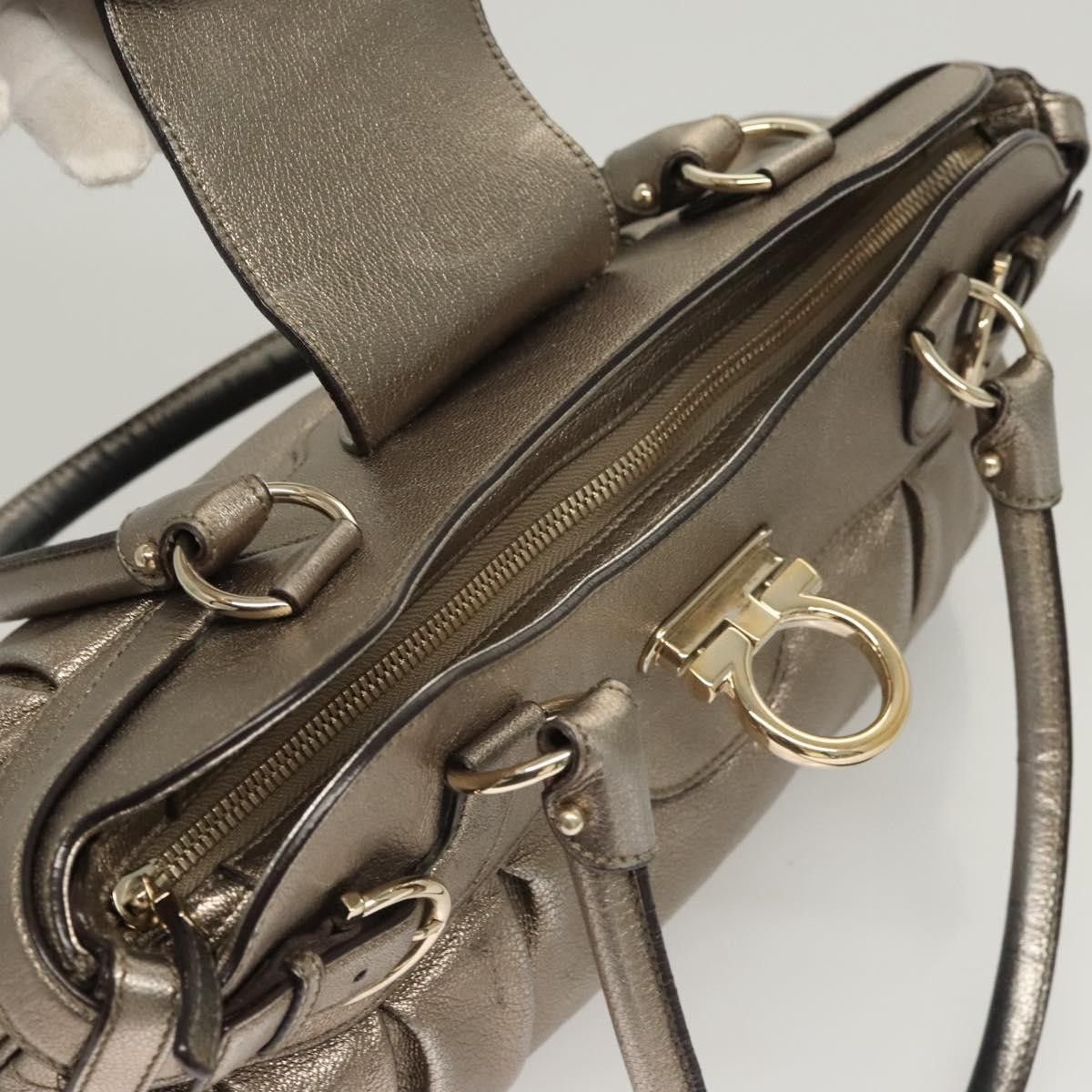 Salvatore Ferragamo Salvatore Ferragamo Marisa Crossbody Leather Size ONE SIZE - 12 Thumbnail