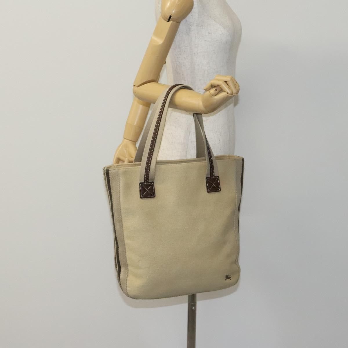 Burberry Burberry Blue Label Tote Bag Canvas Size ONE SIZE - 12 Thumbnail