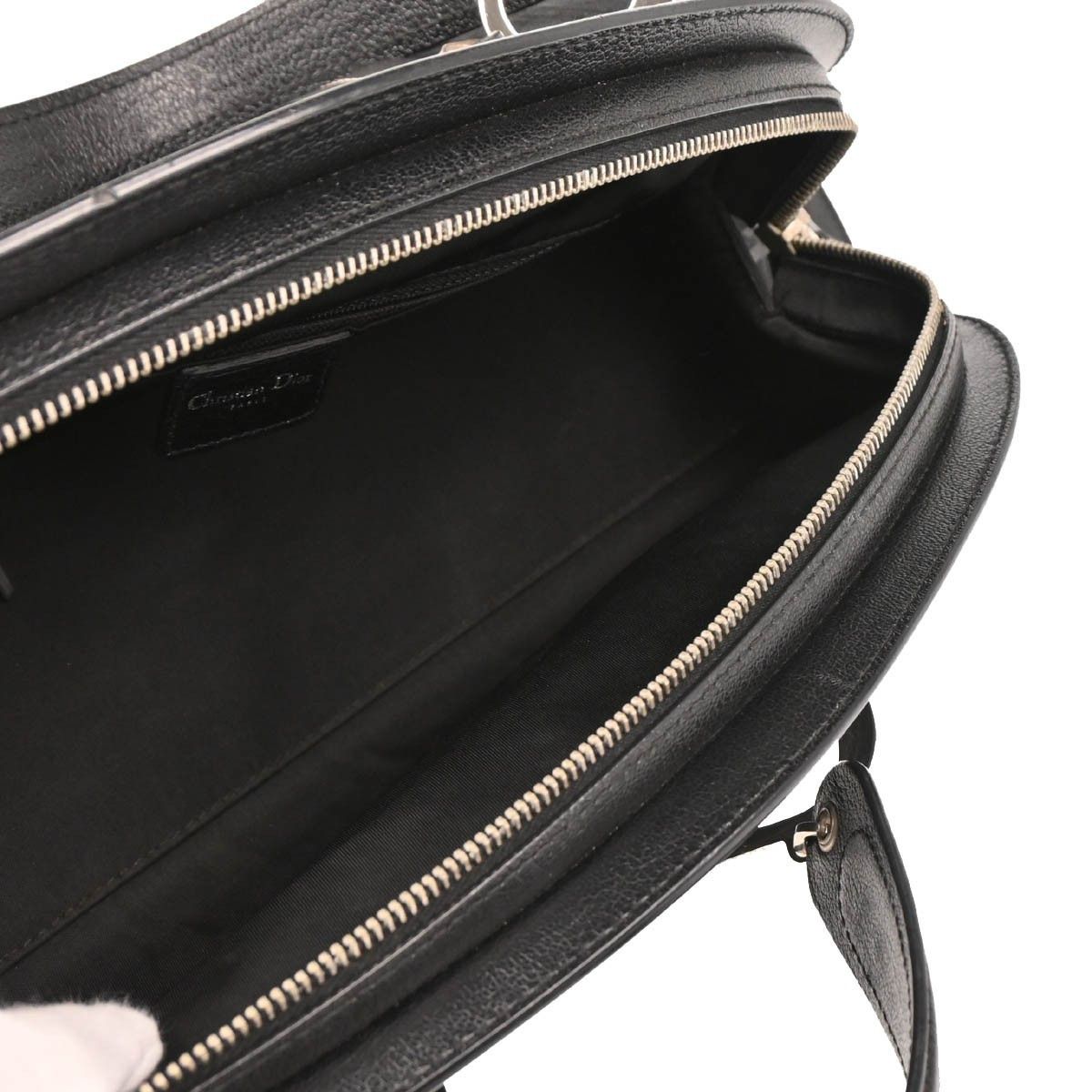 Dior Christian Dior Vintage Trotteur Bowling Bag Embroidered Diorissimo Canvas Size ONE SIZE - 4 Thumbnail