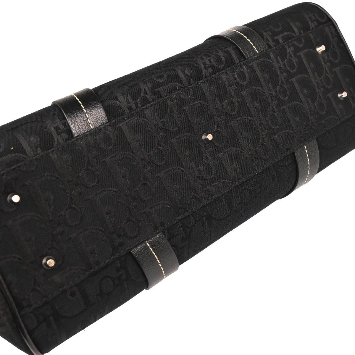 Dior Christian Dior Vintage Trotteur Bowling Bag Embroidered Diorissimo Canvas Size ONE SIZE - 7 Thumbnail