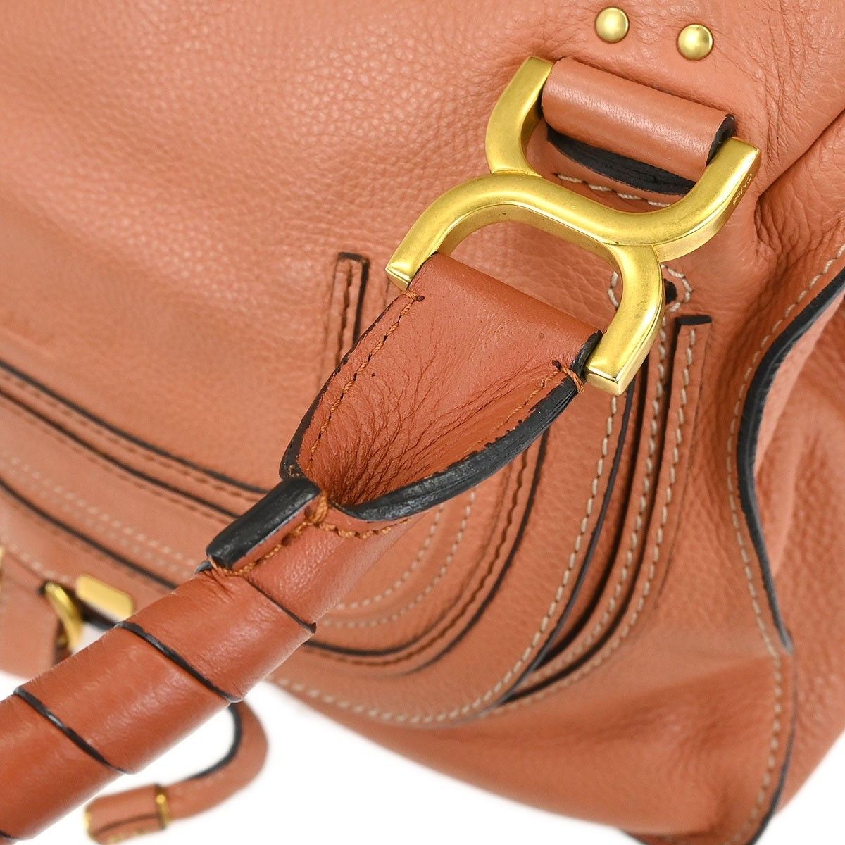 Chloe Chloe Marcie Satchel Leather Size ONE SIZE - 8 Thumbnail