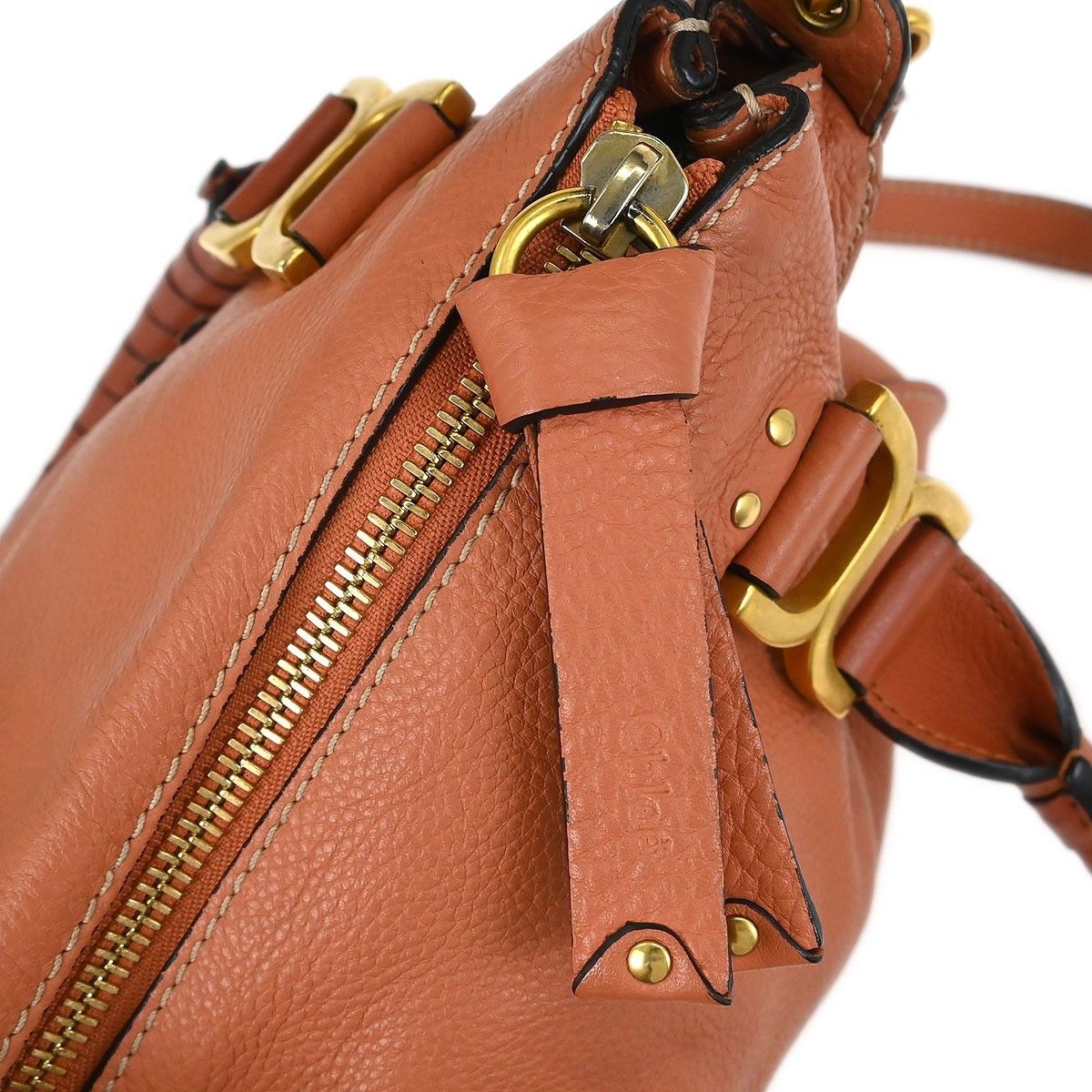 Chloe Chloe Marcie Satchel Leather Size ONE SIZE - 9 Thumbnail