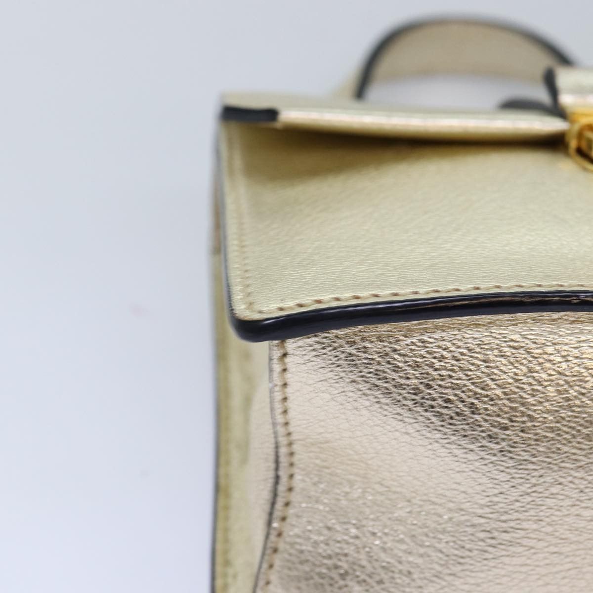 Miu Miu Miu Miu Madras Convertible Compartment Top Handle Bag Leather Size ONE SIZE - 10 Thumbnail