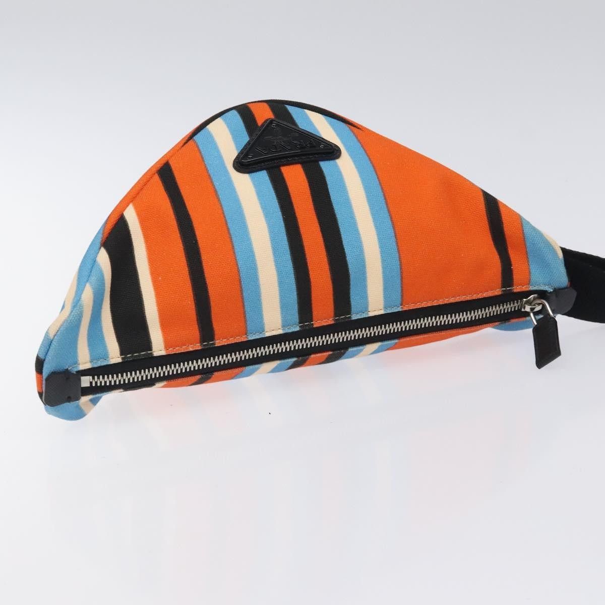 Prada Prada Triangle Logo Wristlet Pouch Canvas Size ONE SIZE - 17 Thumbnail