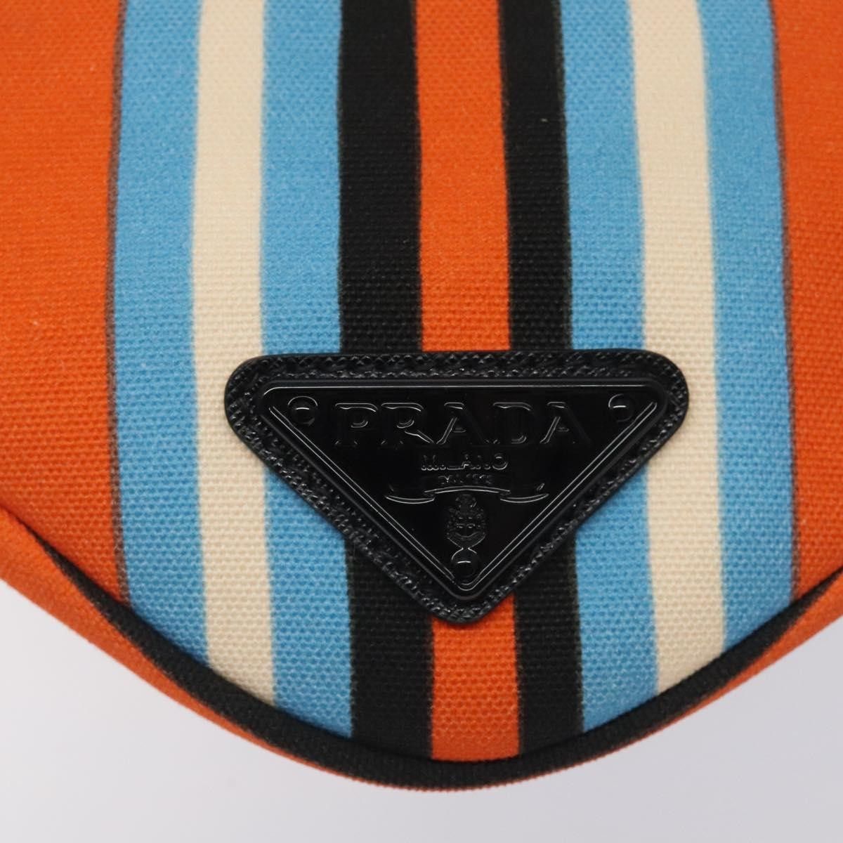 Prada Prada Triangle Logo Wristlet Pouch Canvas Size ONE SIZE - 15 Thumbnail