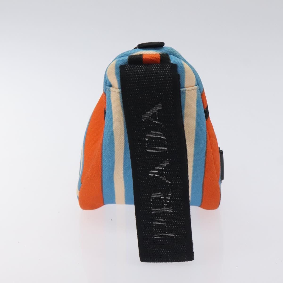 Prada Prada Triangle Logo Wristlet Pouch Canvas Size ONE SIZE - 4 Thumbnail