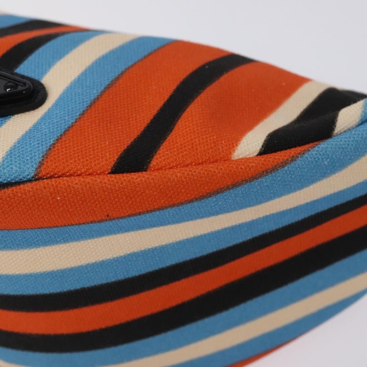 Prada Prada Triangle Logo Wristlet Pouch Canvas Size ONE SIZE - 12 Thumbnail