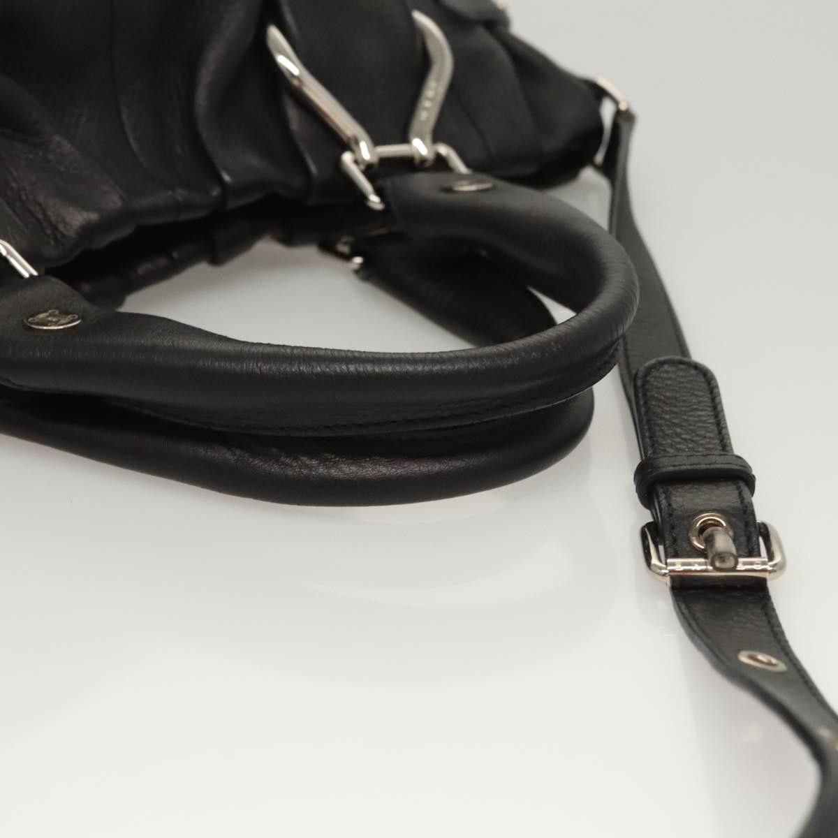 Celine Celine Pillow Handbag Leather Size ONE SIZE - 15 Thumbnail