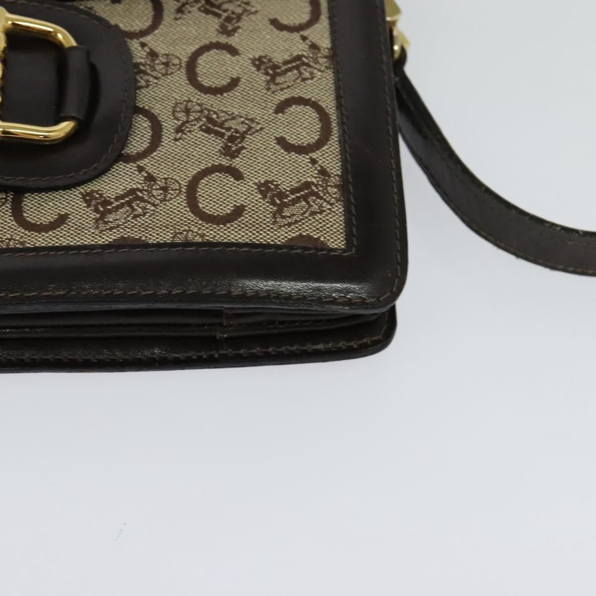 Celine Celine C Sulky Shoulder bag Canvas and Leather Size ONE SIZE - 10 Thumbnail