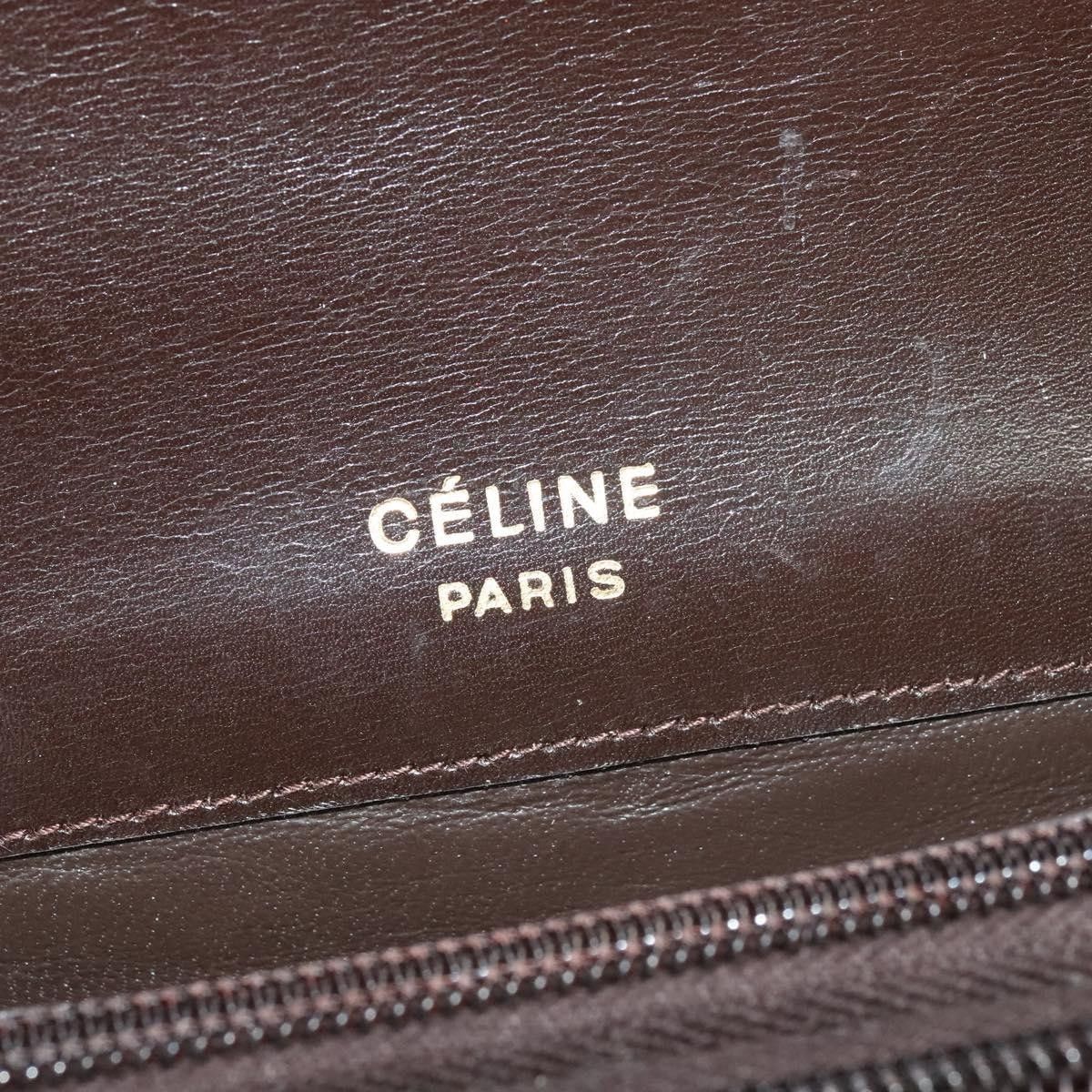 Celine Celine C Sulky Shoulder bag Canvas and Leather Size ONE SIZE - 6 Thumbnail