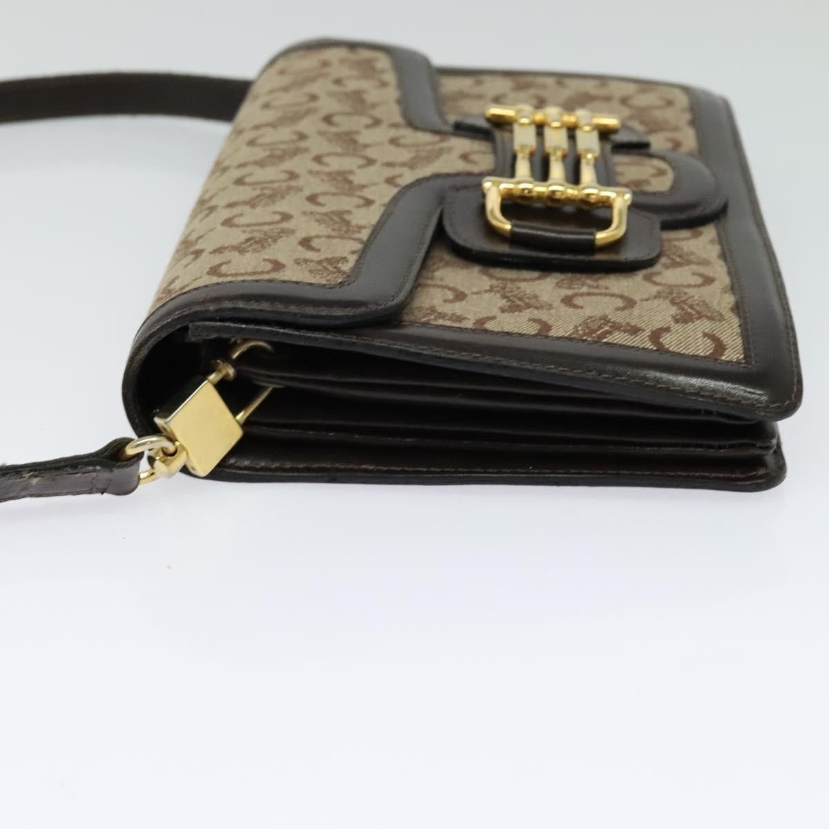 Celine Celine C Sulky Shoulder bag Canvas and Leather Size ONE SIZE - 3 Thumbnail