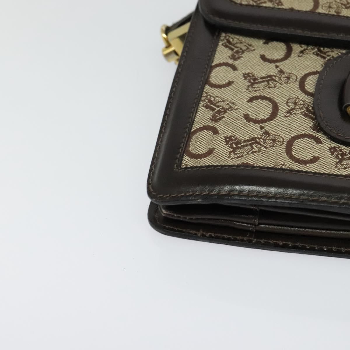 Celine Celine C Sulky Shoulder bag Canvas and Leather Size ONE SIZE - 9 Thumbnail