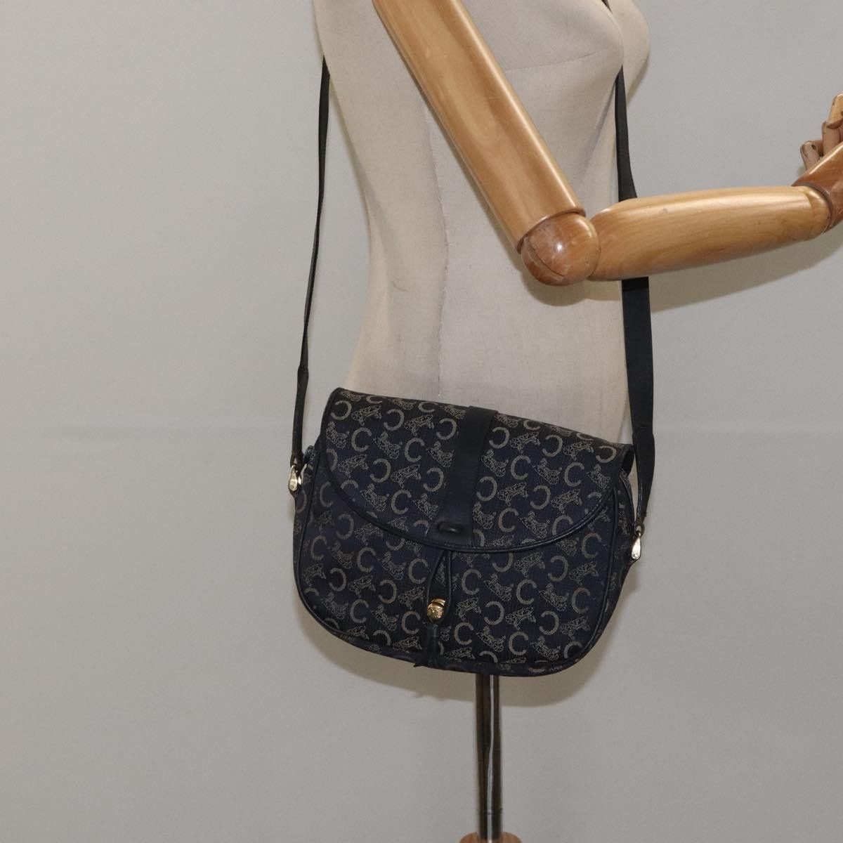 Celine Celine C Sulky Shoulder bag Canvas and Leather Size ONE SIZE - 13 Thumbnail