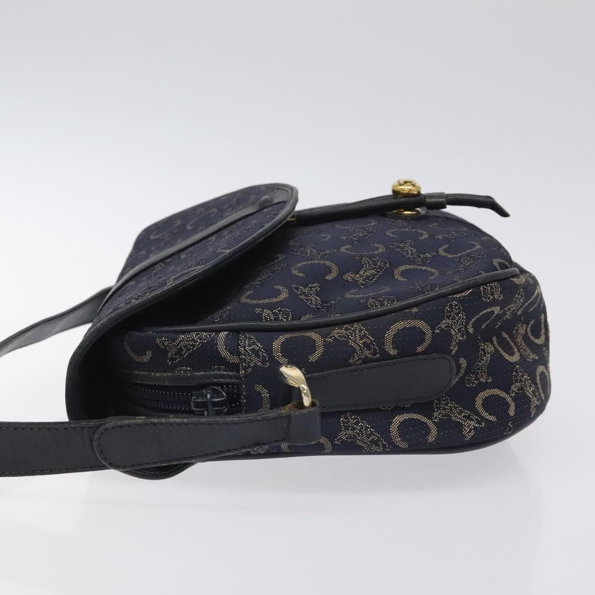 Celine Celine C Sulky Shoulder bag Canvas and Leather Size ONE SIZE - 4 Thumbnail
