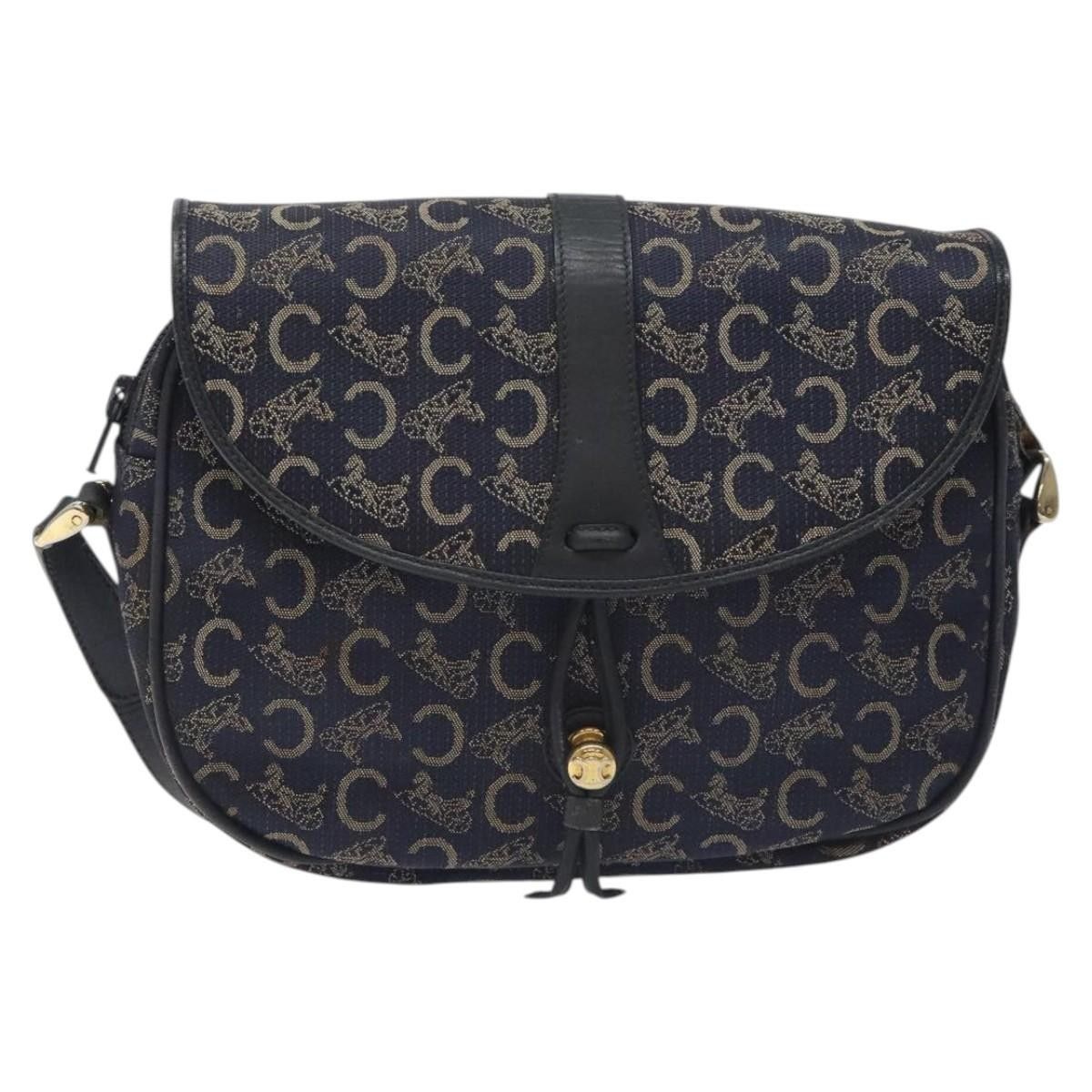 Celine Celine C Sulky Shoulder bag Canvas and Leather Size ONE SIZE - 19 Thumbnail
