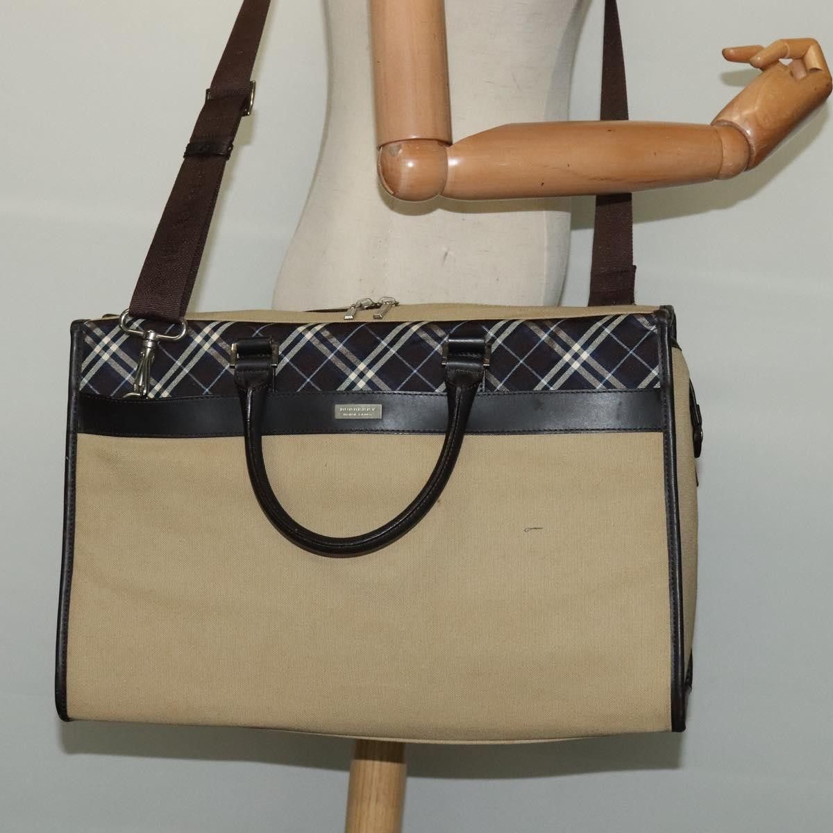Burberry Burberry Blue Label Tote Bag Canvas Size ONE SIZE - 13 Thumbnail
