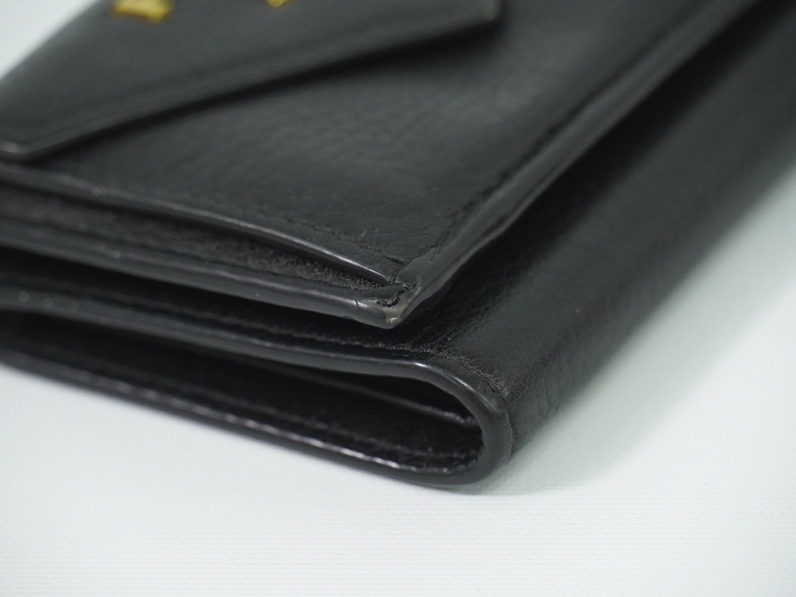 Prada Prada Trifold Wallet Vitello Grain Size ONE SIZE - 7 Thumbnail