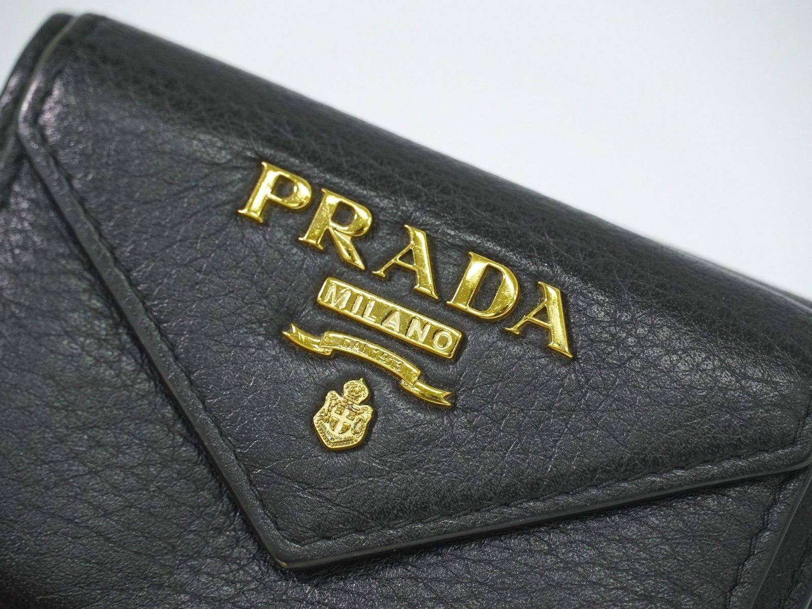 Prada Prada Trifold Wallet Vitello Grain Size ONE SIZE - 10 Thumbnail