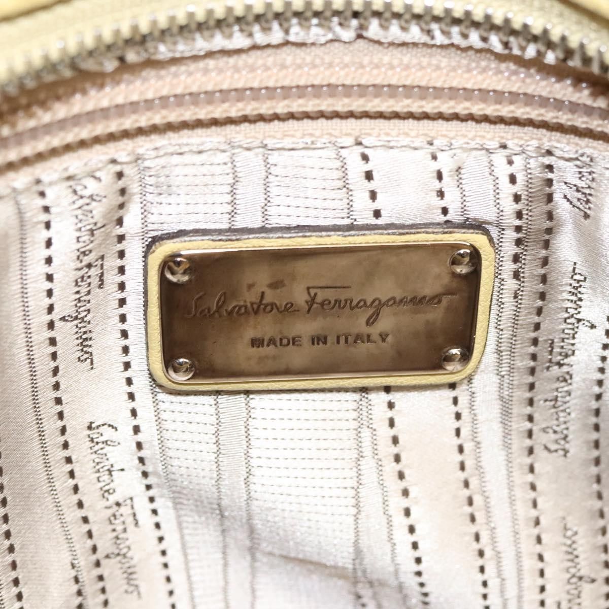 Salvatore Ferragamo Salvatore Ferragamo Gancini handbag Leather Size ONE SIZE - 6 Thumbnail